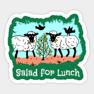 Salad for Lunch Sticker